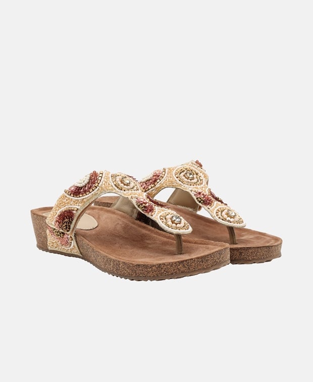 Keilsandalette EMBROIDERY