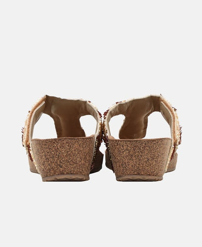 Keilsandalette EMBROIDERY