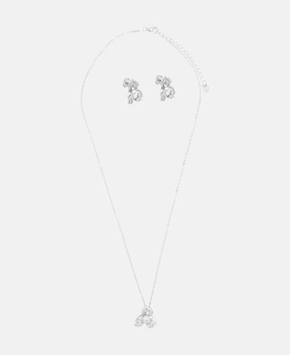 Set aus Halskette und Ohrstecker