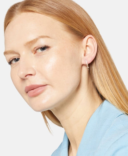 Diamant-Ohrring