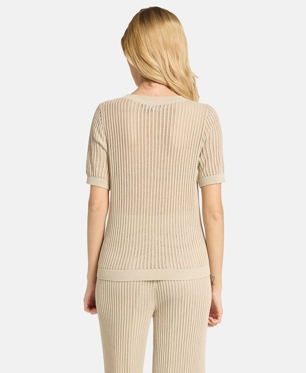 Kurzarmpullover