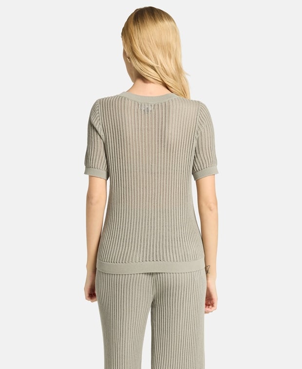Kurzarmpullover