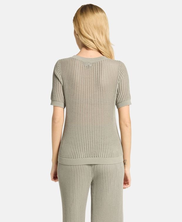 Kurzarmpullover