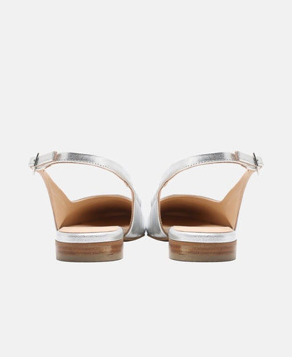 Slingbacks CREASE METALLIC