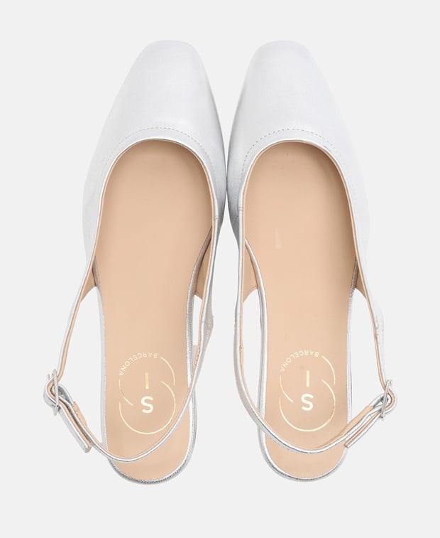 Slingbacks CREASE METALLIC