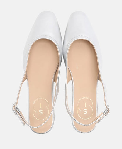 Slingbacks CREASE METALLIC