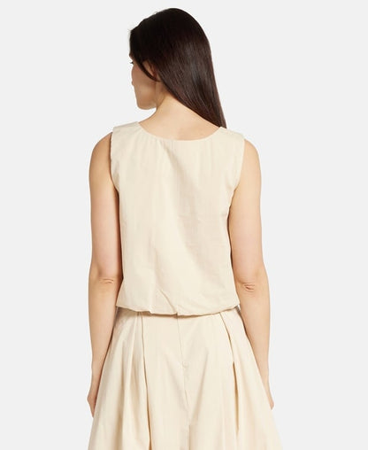 Ärmellose Bluse