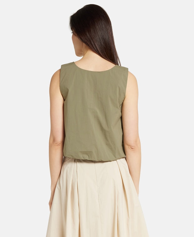 Ärmellose Bluse