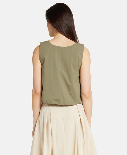 Ärmellose Bluse