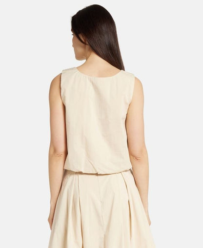 Ärmellose Bluse