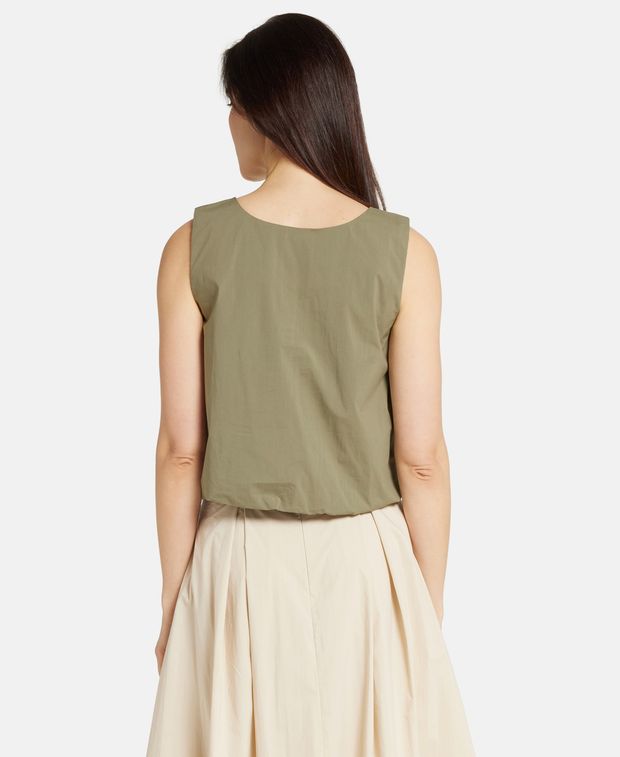 Ärmellose Bluse