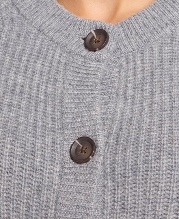 Kaschmir-Strickjacke