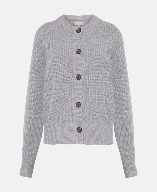 Kaschmir-Strickjacke