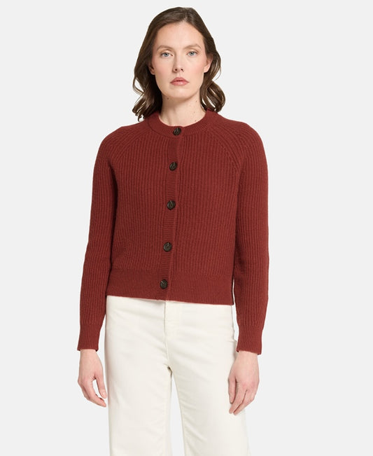 Kaschmir-Strickjacke