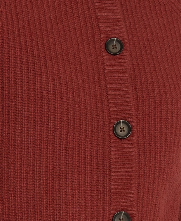 Kaschmir-Strickjacke