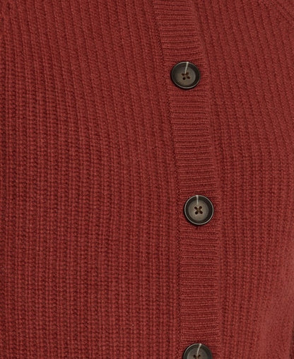 Kaschmir-Strickjacke