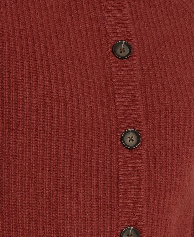 Kaschmir-Strickjacke