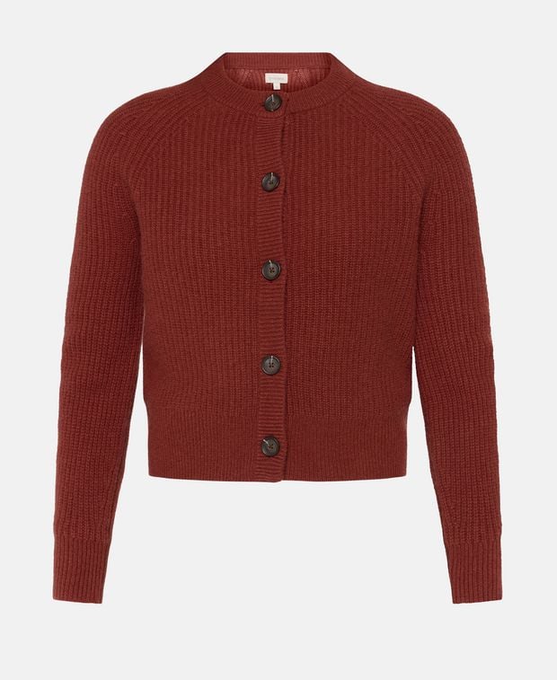 Kaschmir-Strickjacke