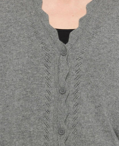 Kaschmir-Strickjacke