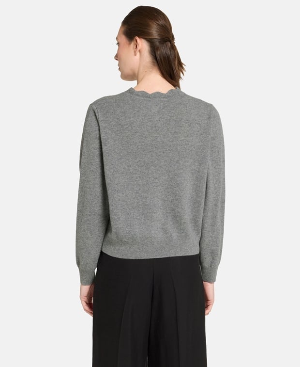 Kaschmir-Strickjacke