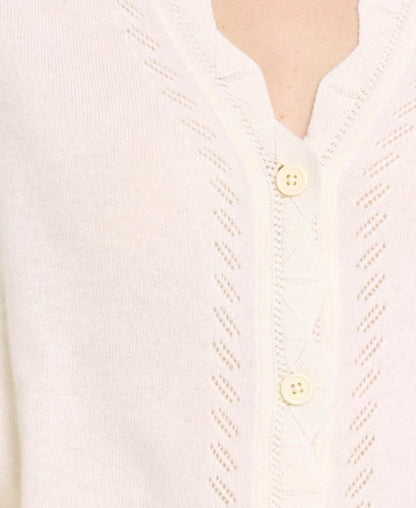 Kaschmir-Strickjacke