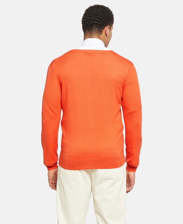 Woll-Strickjacke