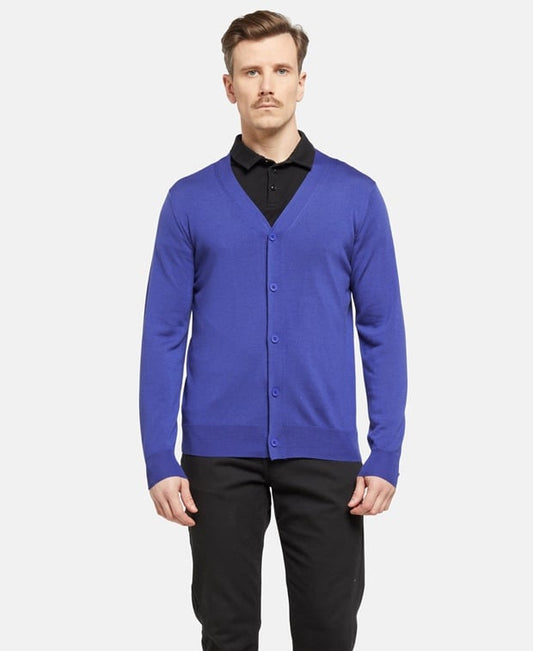 Woll-Strickjacke