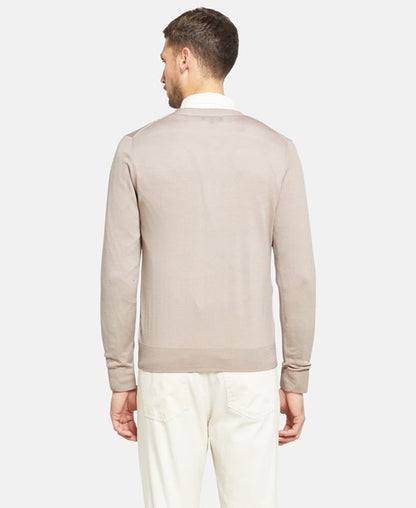 Woll-Strickjacke