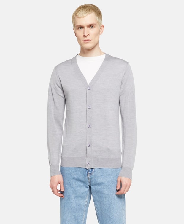 Woll-Strickjacke