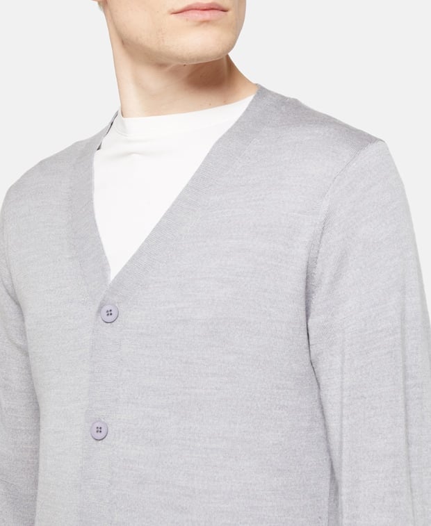 Woll-Strickjacke