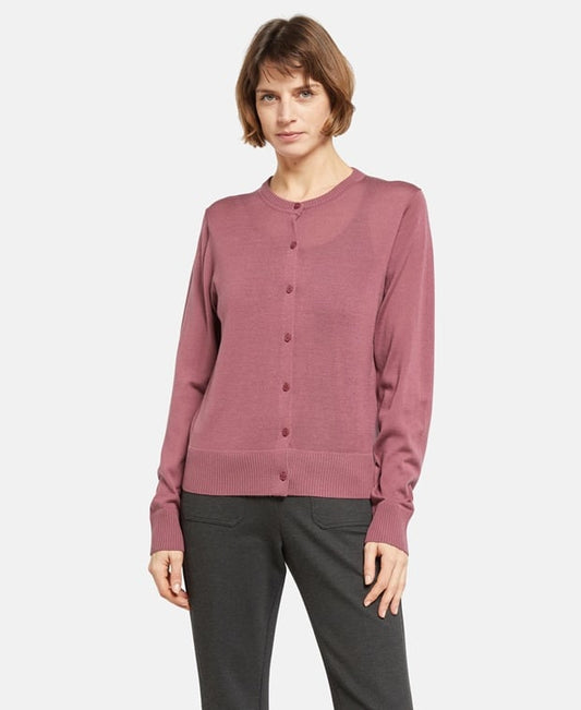 Woll-Strickjacke