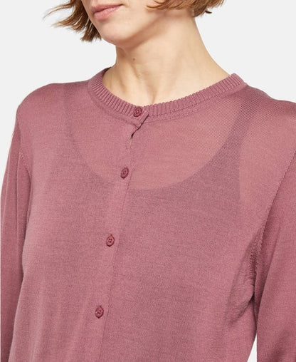 Woll-Strickjacke