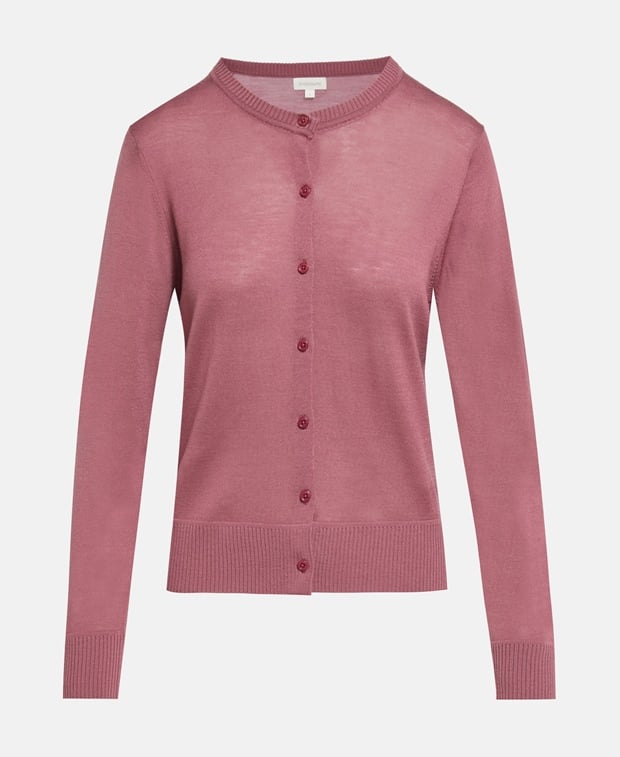Woll-Strickjacke