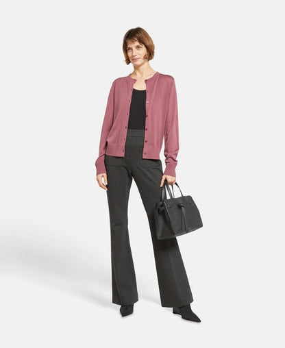 Woll-Strickjacke
