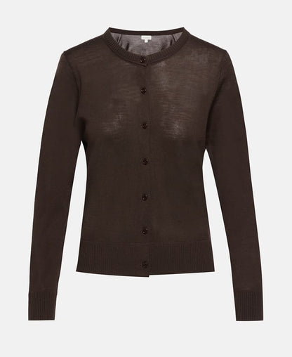 Woll-Strickjacke