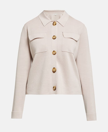 Woll-Strickjacke