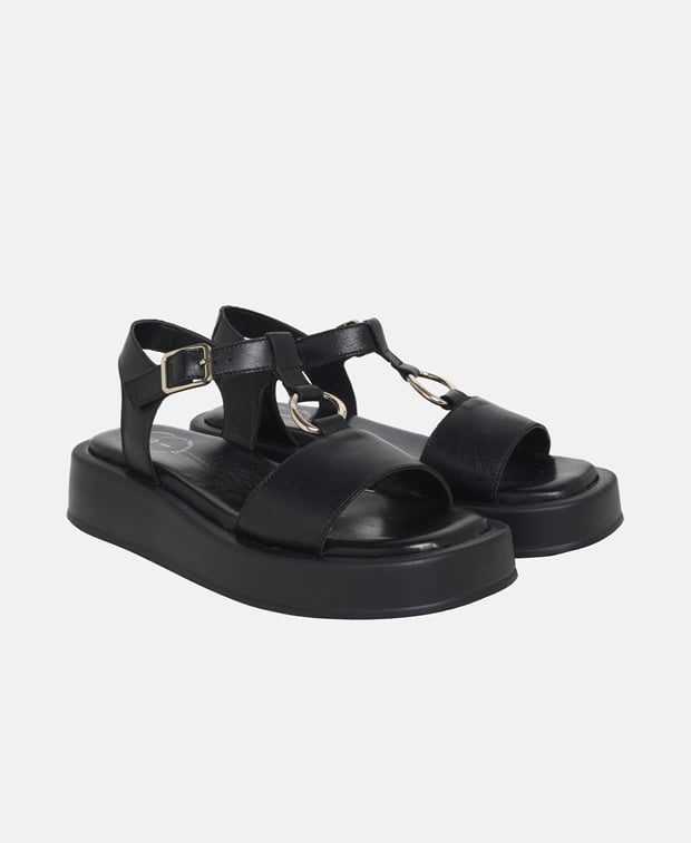 Plateau-Sandalen