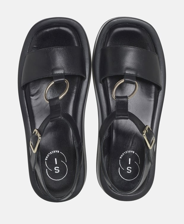 Plateau-Sandalen