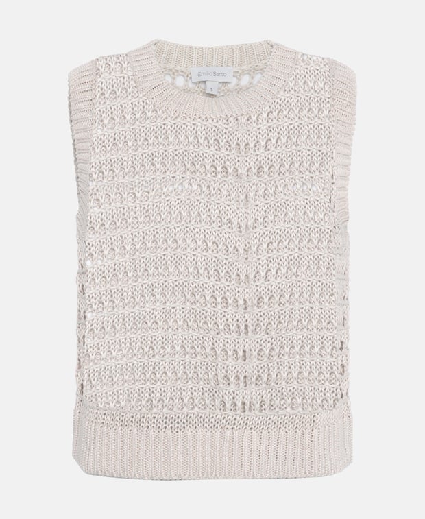 Leinenpullover