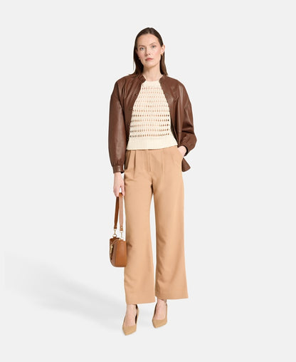 Leinenpullover