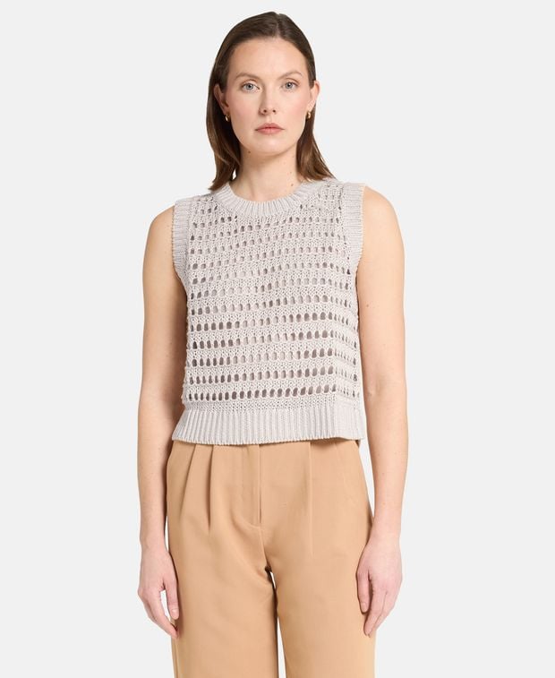 Leinenpullover
