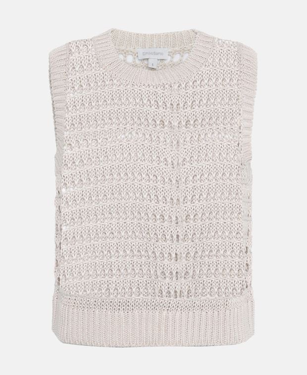 Leinenpullover