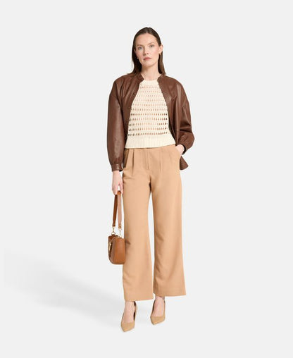 Leinenpullover