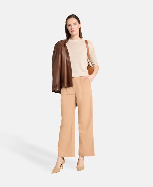 Kurzarmpullover