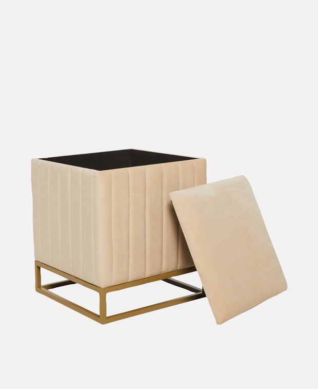Hocker mit Stauraum