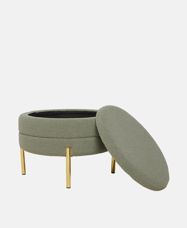 Hocker mit Stauraum