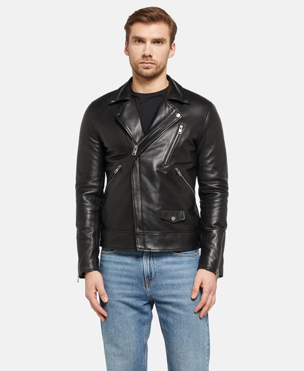 Lederjacke
