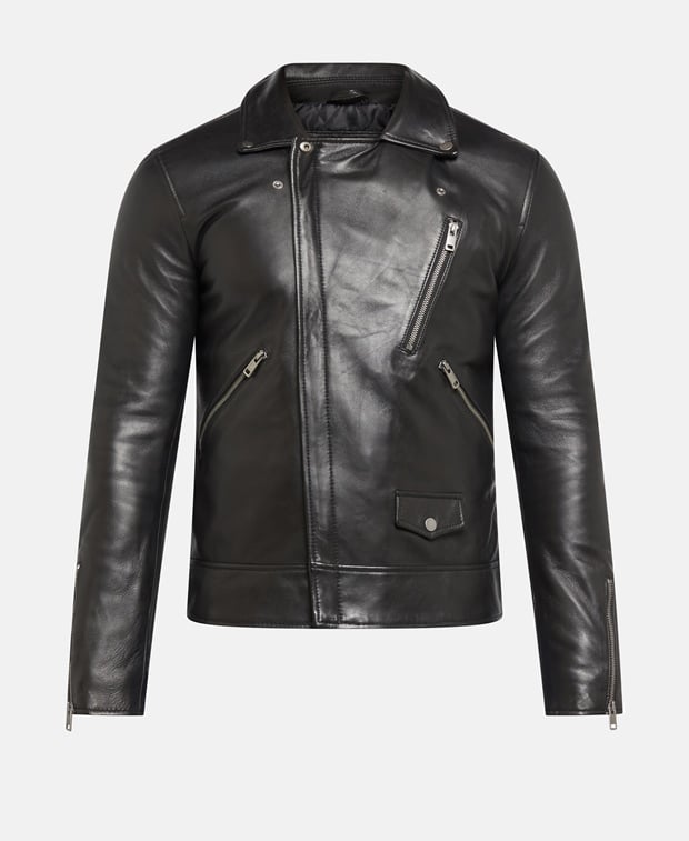 Lederjacke