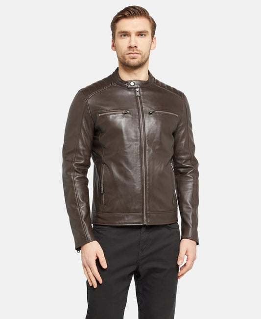 Lederjacke