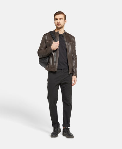 Lederjacke
